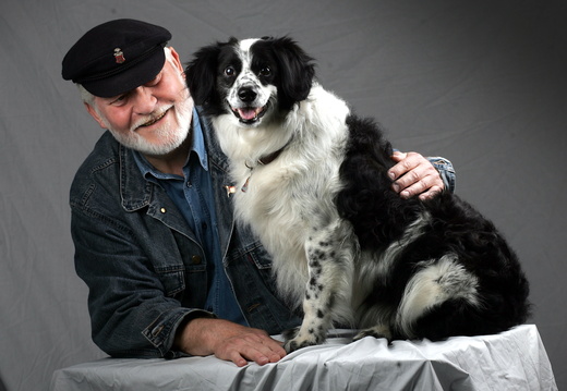 Dietmar mit Border Collie SCHRÖDER