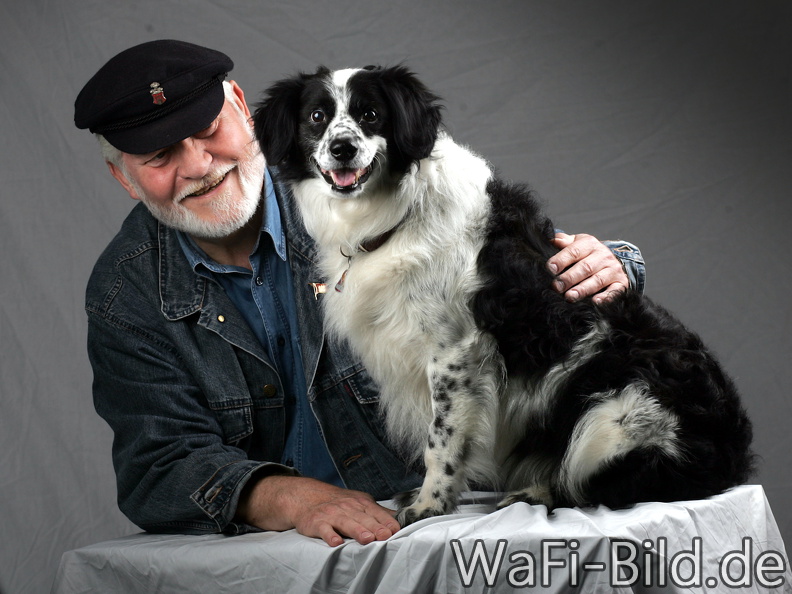 Dietmar mit Border Collie SCHRÖDER