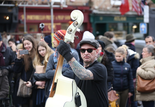 Straßenmusiker Camden Market-London