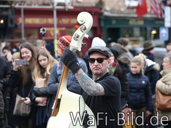Straßenmusiker Camden Market-London